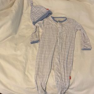Magmatic Me 0-3 Month footie and hat
